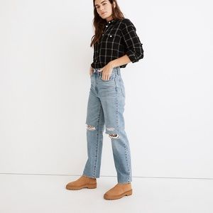 Madewell Perfect Vintage Straight Jean NWT